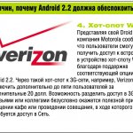 10 причин, почему Android 2.2 должна обеспокоить Apple