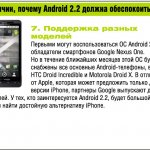 10 причин, почему Android 2.2 должна обеспокоить Apple