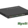   L3 - 24x 10/100/1000 (PoE+) + 2x 10/100/1000 + 4x 1 GbE / 10 GbE SFP+ | PoE+ 480  | 1U - WyreStorm M4250-GSM4230PX-26P