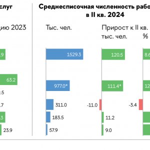 Тенденции развития сектора ИКТ в первом полугодии 2024 года. Источник: ИСИЭЗ НИУ ВШЭ