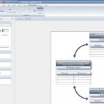 SmartDraw 2010 позволяет легко создавать, а затем экспортировать сложный, визуально ориентированный контент слайдов в Microsoft PowerPoint